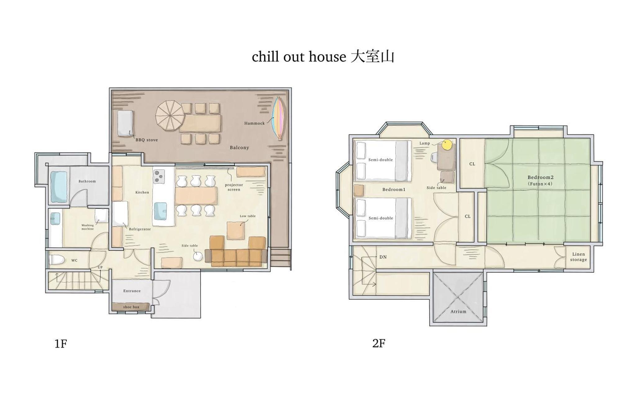 Chillout House 大室山 Villa อิโตะ ภายนอก รูปภาพ